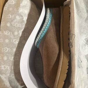 UGG Women's Moccasins in Brown and Blue